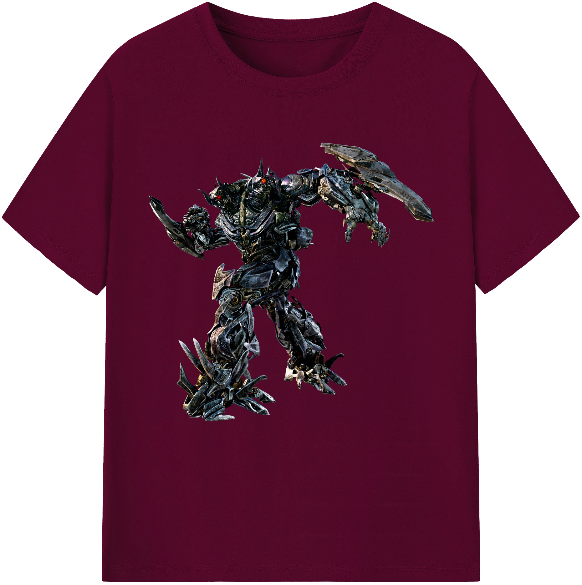 （画像用） Transformers トランスフォーマー レディースカジュアルプリントTシャツ（綿100％）